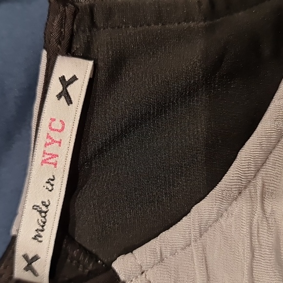 SILVER SIGN DRESS BY YOANA BARASHI SIZE 6 NWT - Picture 7 of 7